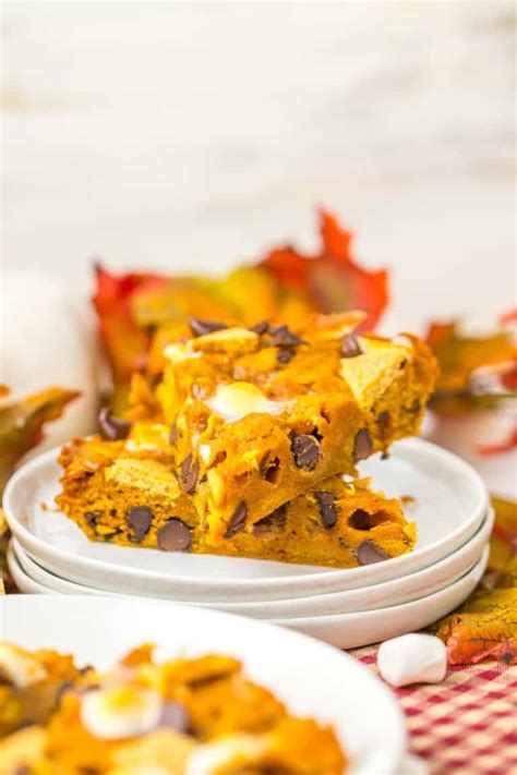 Gooey Pumpkin Smores Cookie Cake Pocket Friendly Recipes