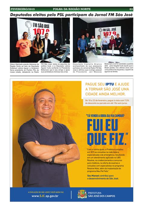 Jornal Folha da Região Norte Rádio FM São José