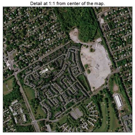 Aerial Photography Map of Central Islip, NY New York