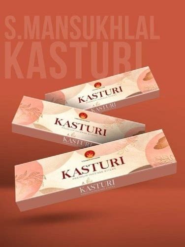 Black 100 Natural Bamboo Kasthuri Incense Sticks For Religious At