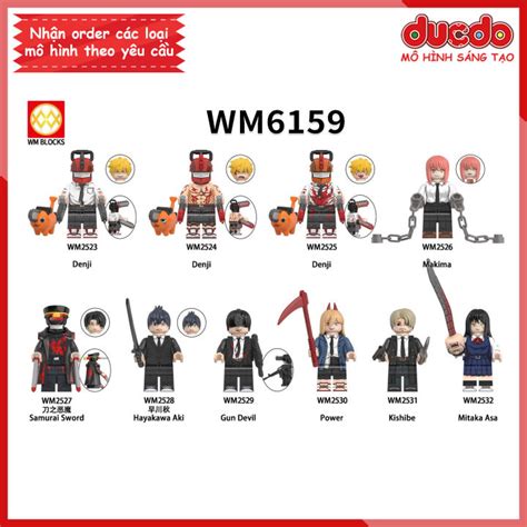 Minifigures Nh N V T Qu M Y C A Chainsaw Man Denji Pochita Ch I