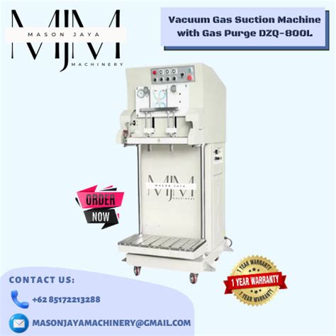 Jual Mesin Vacuum Gas Suction Machine With Gas Purge Dzq L Hualian