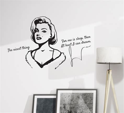 Detail Marilyn Monroe Vinyl Wall Decals Koleksi Nomer 13