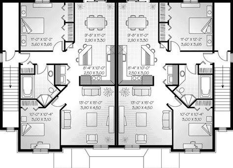 Lovely Modern Multi Family House Plans - New Home Plans Design