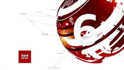 Bbc News At Six Opening Titles 2022 [1080p50] Youtube