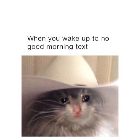 When you wake up to no good morning text | @lifedailyyyy | Memes