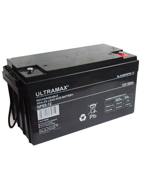 Batterie Au Plomb Volts Ah Ultra Max Sla Np Vrla