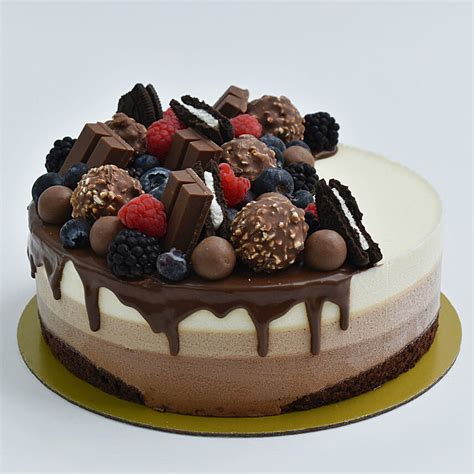 Online Chocolate Feast Cake Gift Delivery In Qatar FNP