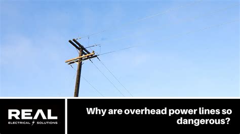 Staying Safe When Working Near Overhead Power Lines