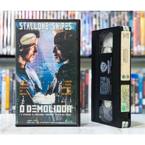 Vhs O Demolidor Legendado Original Sylvester Stallone Wesley