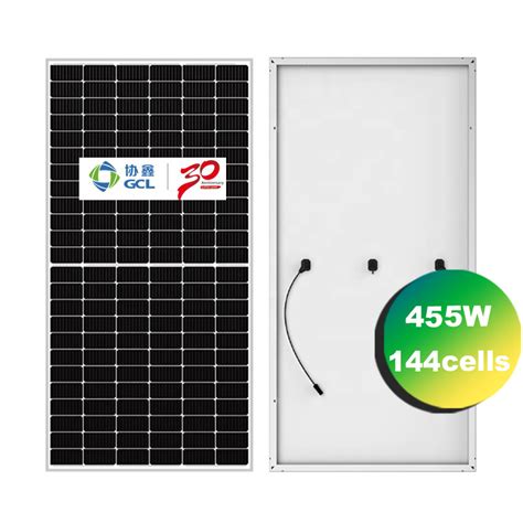 Gcl Half Cell Mono 455W Energy Solar Panel With Battery Pack China