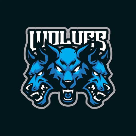 Premium Vector | Wolves mascot logo design with modern illustration ...