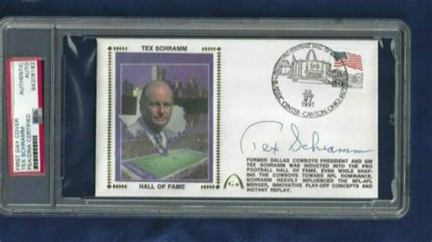 Tex Schramm - NFL Memorabilia