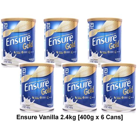 正品 Original Abbott Ensure Gold Vanilla 2 4kg Shopee Malaysia