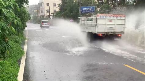 雨炸彰化！多處積水嚴重 鹿港老街抽水機待命 Yahoo奇摩汽車機車