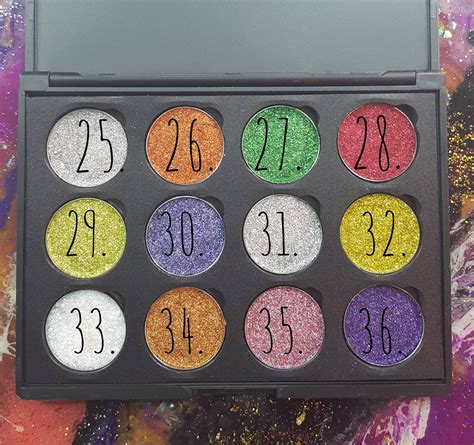 Empty Makeup Palette With Pans You Mix Colors Eyeshadow Palette