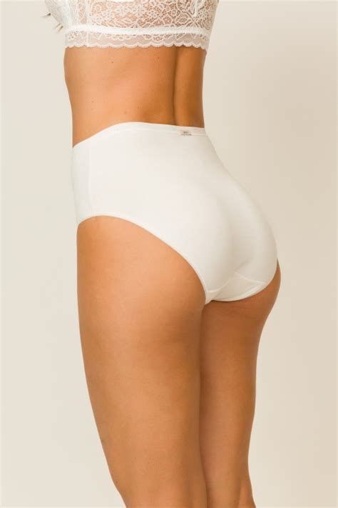 Calcinha Hot Pant B Sica Cotton Offwhite Jescri Lingerie De