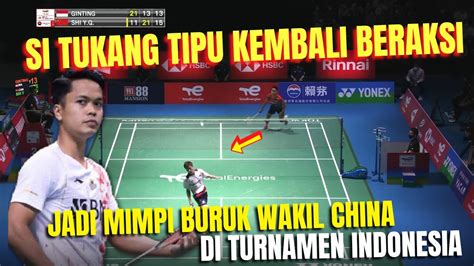 KEMBALI BERAKSI DI BABAK KEDUA Anthony Ginting Jadi Mimpi Buruk