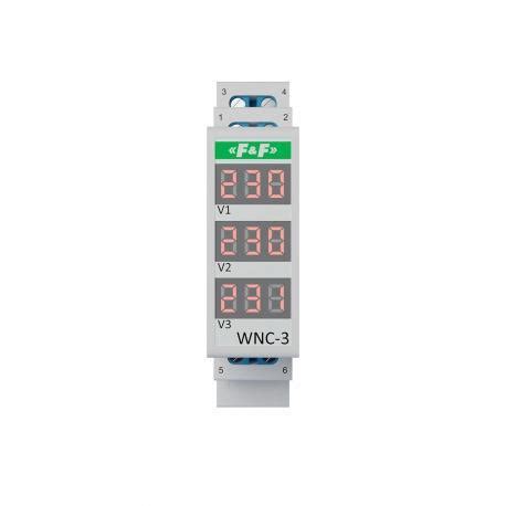 Индикатор напряжения WNC-3 трехфазный F&F (ID#1684432696), цена: 900.68 ...