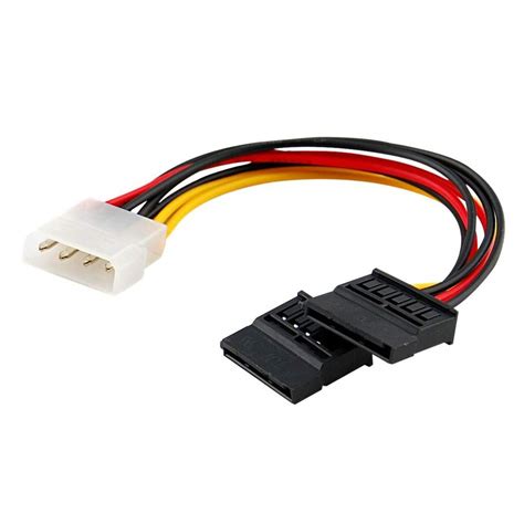 Hulk Pin Molex To Dual Sata Power Y Cable Adapter Inch Amazon In