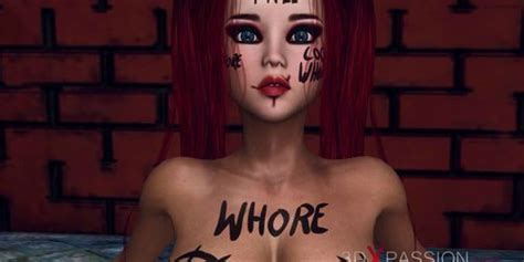 DXPASSION Beautiful Hot Shemale Fucks Schoolgirl Whore In The Basement Tnaflix