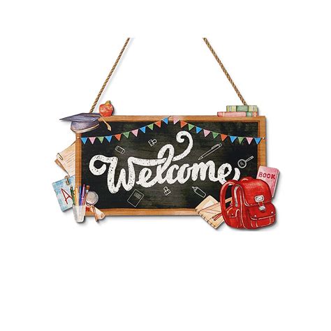 Whatsign Welcome Sign For Classroom Door Decorations 11 4 Personalized Teacher Door Sign