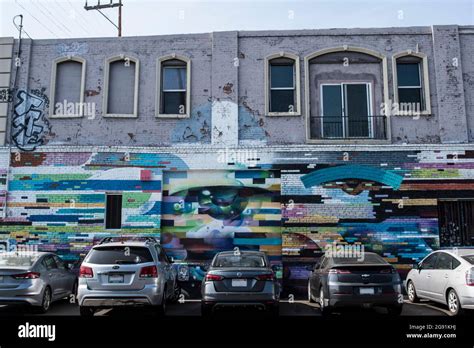 Murals And Street Art From The Arts District In Los Angeles California