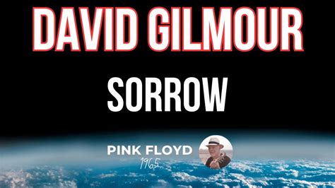 David Gilmour Sorrow Live At Pompeii Youtube