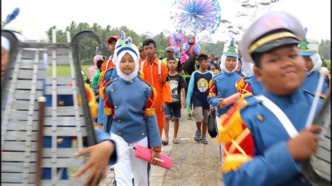 Drumband MTs Negeri 3 Purworejo Tampil Di Desa Wirun Kecamatan Kutoarjo