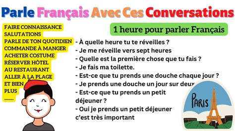 Apprends à Parler FranÇais Avec Des Conversations Et Dialogues Du