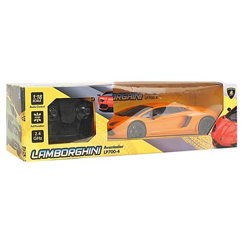 Ralleys Lamborghini Aventador LP700-4 Remote Control Car for Kids, 6Y+, Orange