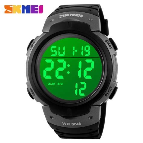 Skmei Men Sports Watches Digital Watch Backlight Waterproof Wristwatch