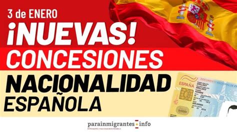 Parainmigrantes Extranjer A Y Nacionalidad Espa Ola