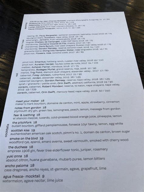 how much does hell's kitchen cost to eat at