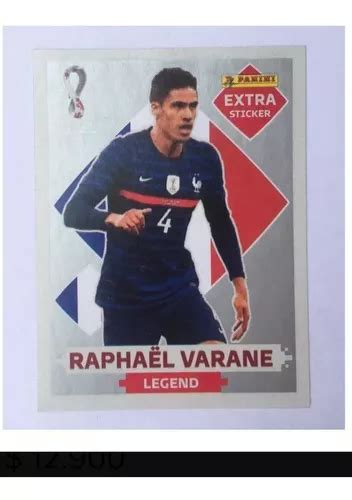 Figurita Qatar 2022 Raphael Varane Extra Sticker Plata En Venta En Por