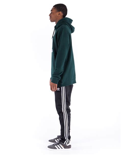 Adidas Trefoil Hoodie Green Night Garmentory