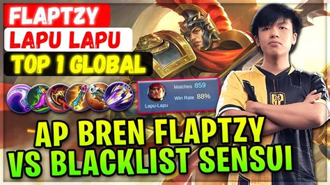 AP BREN FLAPTZY VS Blacklist Sensui Pro Player Ranked Battle FlapTzy