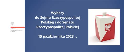 Informacja O Wyborach Do Sejmu Rp I Senatu Rp W Dn Pa Dziernika