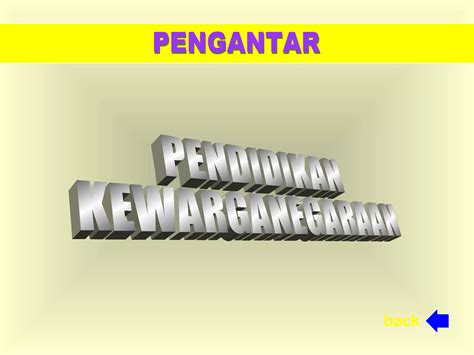 Pengantar Pendidikan Kewarganegaraan Ppt