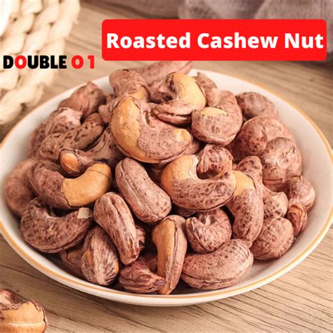 Doubleo Kacang Gajus Bakar Berkulit Roasted Cashew Nut Ready To