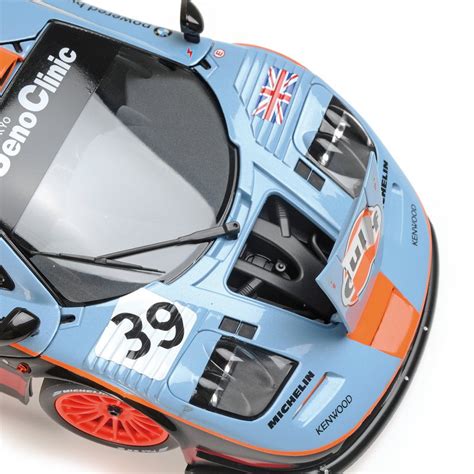 Mclaren F1 Gtr Gulf Team Davidoff Bellm Gilbert Scott Sekiya 24h Le Mans 1997