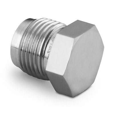 Stainless Steel Vcr Face Seal Fitting In Plug Swagelok