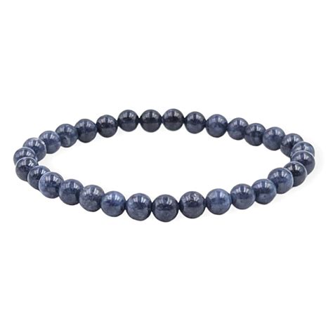 Bracelet Saphir Bleu Vertus Bienfaits Pierre Naturelle Et Pr Cieuse