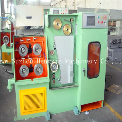 Fine Copper Wire Drawing Machine With Annealing HXE 22DT China Wire