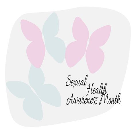 Sexual Health Awareness Month Medical Poster Concept Vector