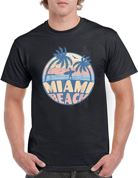 Vintage T Shirts For Miami Beach Summer Vacation Surf Florida Style