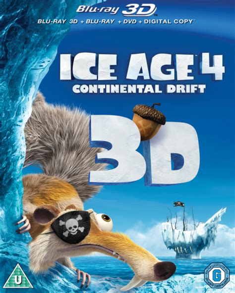 Ice Age 4 Continental Drift 3d Includes 2d Blu Ray Dvd And Digital