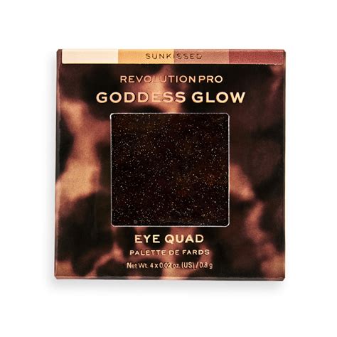 Revolution Pro Goddess Glow Eye Quad Sunkissed Pink Panda