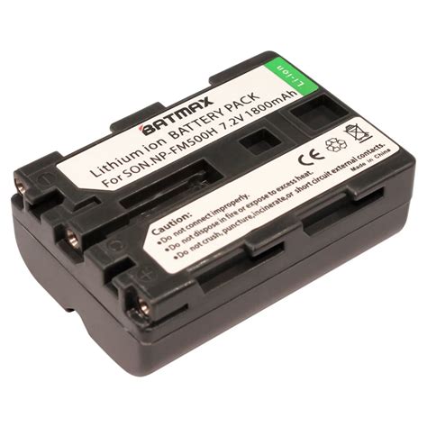 1pcs Fm500h Np Fm500h Rechargeable Camera Battery For Sony A57 A65 A77