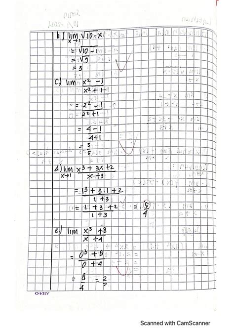 Solution Latihan Matematika Limit Studypool